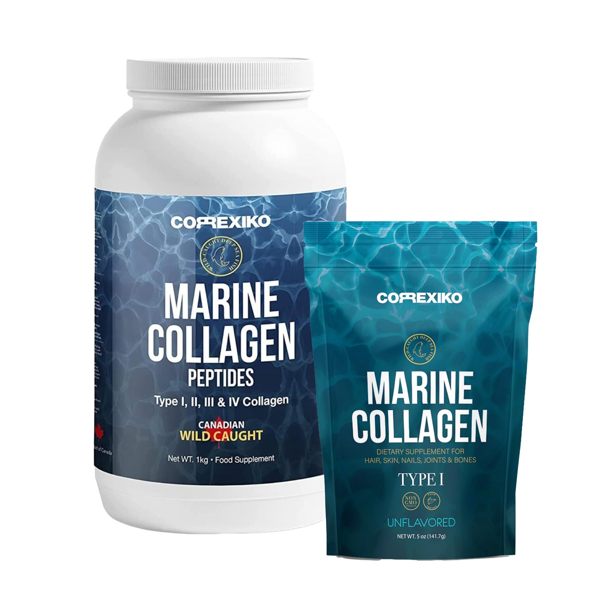 その他 marine collagens l Amazon.com: CORREXIKO Marine Collagen Powder Supplement